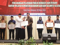 Peringati Hari HAM Sedunia ke-75, Makassar Raih Penghargaan Kota Peduli HAM 2023