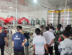 Pabrik Air Minum dan Es Kristal, Resmi Beroperasi di Wilayah Kabupaten Sidrap