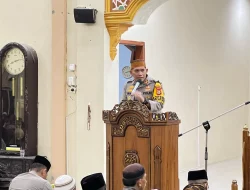 Kapolres Sidrap Gelar Safari Ramadan di Masjid Raya Rappang