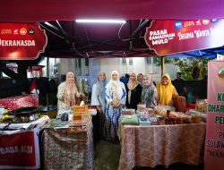 Kunjungi Pasar Ramadan Mulo, Sofha Marwah Bantu Promosikan Produk UMKM