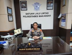 Kompol Mamat Rahmat Resmi Gantikan AKBP Amin Toha Pimpin Kasat Lantas Polrestabes Makassar