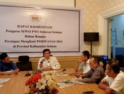 SIWO PWI Sulsel Bersiap Ikut Pekan Olahraga Wartawan Nasional 2024 di Kalimantan Selatan