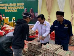 Baznas Bone Salurkan Ribuan Paket Ramadan Bahagia