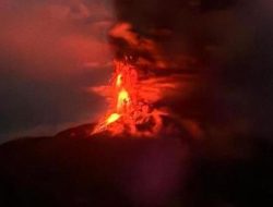 Gunung Api Ruang Kembali Meletus hingga Buat Gempa Terus Menerus, Status Dinaikkan Jadi Awas