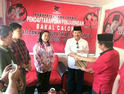 Ketua KIPRA Tana Toraja Daftar Balon Bupati di PDIP