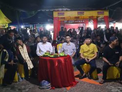 Kepala Dinas Kominfosandi Pinrang Buka Kampung Ramadan di Lasinrang Park