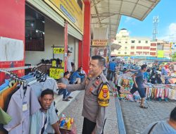 Antisipasi Tindak Kriminal Jelang Lebaran, Polres Pelabuhan Makassar Instruksikan Bhabinkamtibmas Gelar Patroli Pasar
