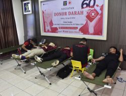 Sambut Hari Bhakti Pemasyarakatan ke-60, Rutan Pinrang Gelar Donor Darah