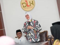 Hadiri Halal Bihalal DLH Makassar, Indira Yusuf Ismail Dorong Semangat Kebersihan 