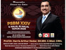 Prof Harris Arthur Hedar Harap PSBM ke XXIV 2024 Berjalan Lancar dan Suksea