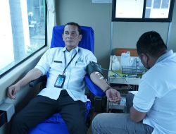 Gandeng PMI, PAM Tirta Karajae Gelar Donor Darah