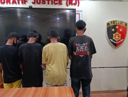 Lima Pelajar Ditangkap Polisi,Lantaran Keroyok Siswa SMP