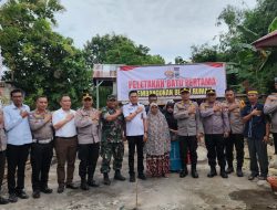 Jelang HUT Bhayangkara ke-78, Polres Takalar Rehab Rumah Lima Unit Layak Tidak Huni