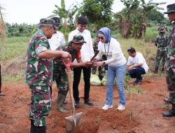 Mercure Makassar Gandeng Kodim 1408/BS Makassar Tanam 1000 Pohon
