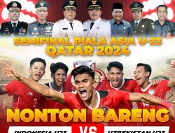 Dukung Timnas Indonesia U-23, Polres Tator Ajak Masyarakat Nobar di Lokasi Berikut