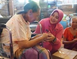 PJU Polres Luwu Timur Bedah Rumah Lansia Lumpuh, Sudah Tak Cemas Kebanjiran Lagi