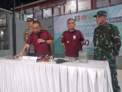 Berantas Halinar, Kanwil Kemenkumham Sulsel Libatkan TNI dan POLRI Sidak Rutan Kelas I Makassar