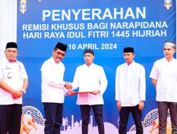 5.931 Warga Binaan di Sulawesi Selatan Terima Remisi Idul Fitri, 14 Langsung Bebas