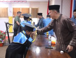 Wisuda Santri LPPTK BKPRMI, Bupati Basli Ali Bocorkan Kiat Sukses Belajar BJ Habibie