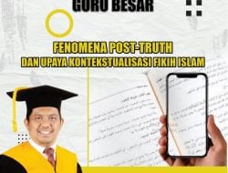 Prof Muhammad Shuhufi Raih Gelar Guru Besar Bidang Perbandingan Mazhab