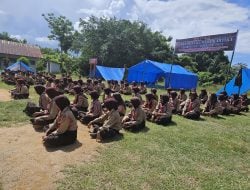 Kodim 1407 Bone Bekali Pengetahuan Bela Negara Pramuka SMPN 2 Mare