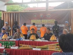 Ditpolairud Polda Sulbar Amankan Tiga Tersangka Kasus Bom Ikan