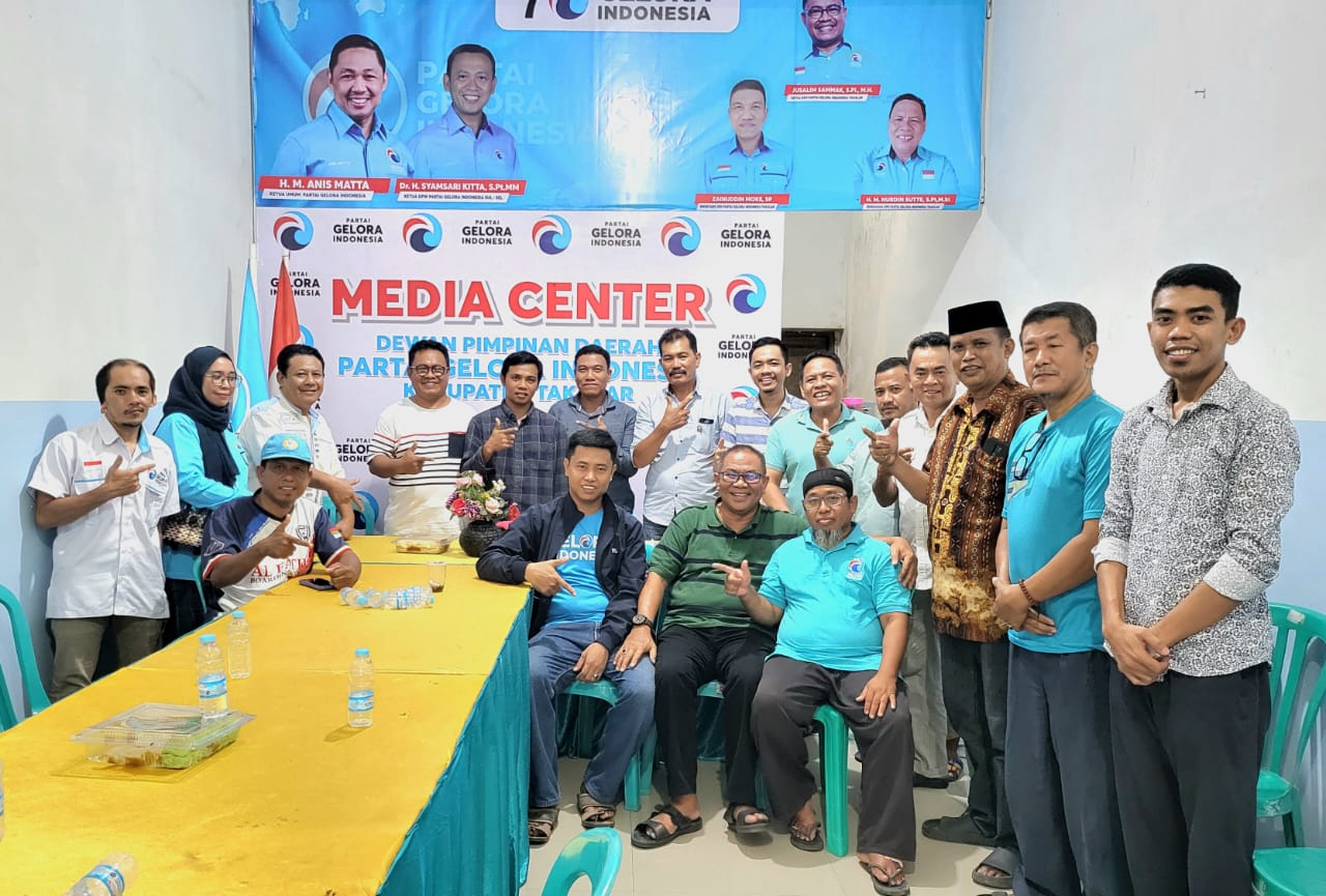 Partai Gelora Takalar Daulat Khairil Anwar jadi Ketua Tim Pemenangan Samsari Kitta