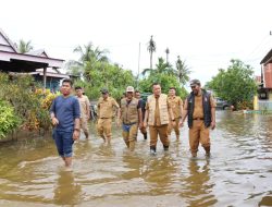 Pastikan Kondisi Warga, Pj Bupati Wajo Kembali Pantau Banjir di Tiga Kecamatan