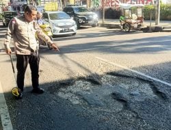 Polisi Bakal Periksa Pengelola Jalan Hertasning Makassar Buntut Jalan Rusak, Ada Sanksi Pidana Menanti!