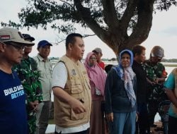 Masih Terdampak Banjir, Pj Bupati Wajo Pantau Kondisi Warga Dusun Wette’e dan Tancungporai Kecamatan Belawa