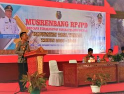 Kapolres Tator Sampaikan 14 Rekomendasi pada Musrembang RPJPD 2025-2045 Tana Toraja