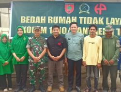 Rehab Rumah Tidak Layak, Kodim Bantaeng-Huadi Group Gelar Program RTLH 