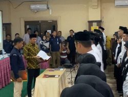 66 Anggota PPS Kota Parepare Dilantik Untuk Pilkada 2024