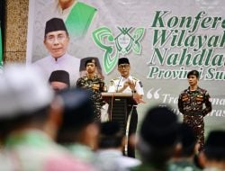 Pj Gubernur Sulsel Titip Pesan Perdamaian dan Cerdas di Konferwil XIV Nahdlatul Ulama Sulsel