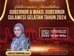 Besok KPU Sulsel Launching Pilgub Sulsel 2024 di CPI