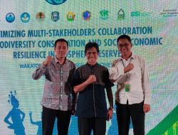 Wabup Selayar jadi Narasumber di Konferensi Internasional Jaringan Cagar Biosfer Asia Tenggara ke-15 di Wakatobi