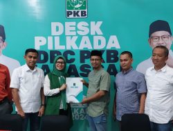 Andi Seto Pendaftar Kedua Calon Wali Kota di DPC PKB Makassar