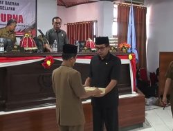 Wabup Selayar Serahkan Ranperda Perlindungan dan Pengelolaan Lingkungan Hidup ke DPRD untuk Dibahas