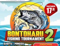 Sambut Hari Lahir Pancasila, Pemerintah Kecamatan Bontoharu Gelar Fishing Tournament