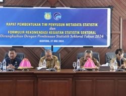 Diskominfo SP Kepulauan Selayar Gelar Rapat Pembentukan Tim Penyusun Metadata Statistik