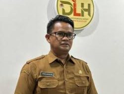 DLH Kota Makassar  Lakukan Penertiban Baliho  Terpaku di Pohon