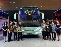 Karoseri New Armada Luncurkan Bus Skylander R22 Vision 8 Touring, Tampil Lebih Mewah dan Gagah