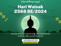 Kepala Bappeda Makassar Sampaikan Ucapan Selamat Hari Raya Waisak 2024