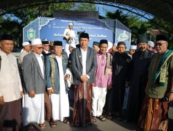 Pj Wali Kota Parepare Salat Idul Adha Bersama Masyarakat di Andi Makkasau, Ajak Doakan Jemaah Haji Mabrur