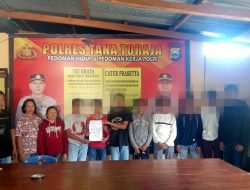 Personil Polres Tator Gercep Gagalkan Tawuran di Lembang Sillanan