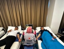 Rangkaian HUT ASTON Makassar yang ke-12 Tahun Diwarnai Donor Darah
