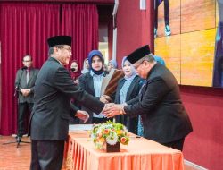 Prof Karta Jayadi Lantik 41 Pejabat Lingkup UNM, Ada Mantan Rektor Dapat Jabatan
