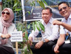 Dukung Ruang Terbuka Hijau, Pemkot Parepare Gelar Penanaman Pohon Serentak di Pelabuhan Nusantara