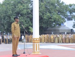 Pimpin Apel Gabungan Lingkup Pemkab Takalar, Pj Bupati Dorong Gerakan Salat Berjamaah