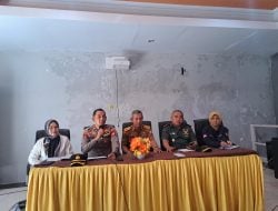 Kesiapan Pilkada Serentak 2024, Kapolsek Wajo Hadiri Rakor